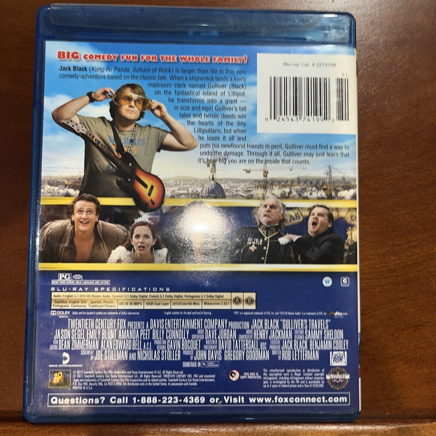 Gulliver's Travels (Blu-ray Disc) * NEW *