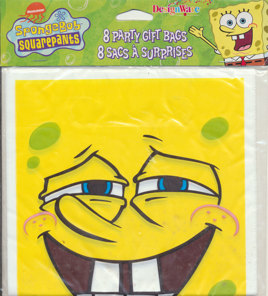 SpongeBob SquarePants 8 Party Gift Bags