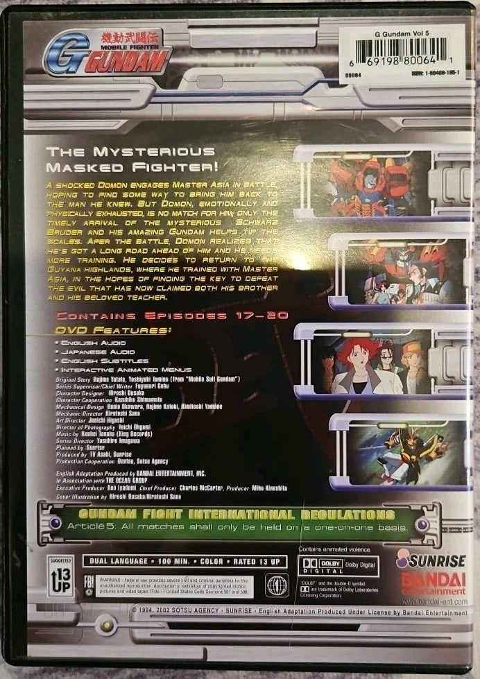 Vol. 5 (DVD, 2003) New Sealed