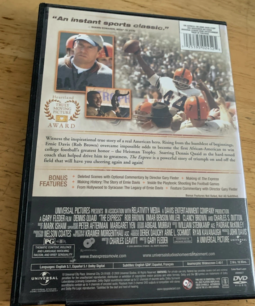 The Express (DVD, 2008) New
