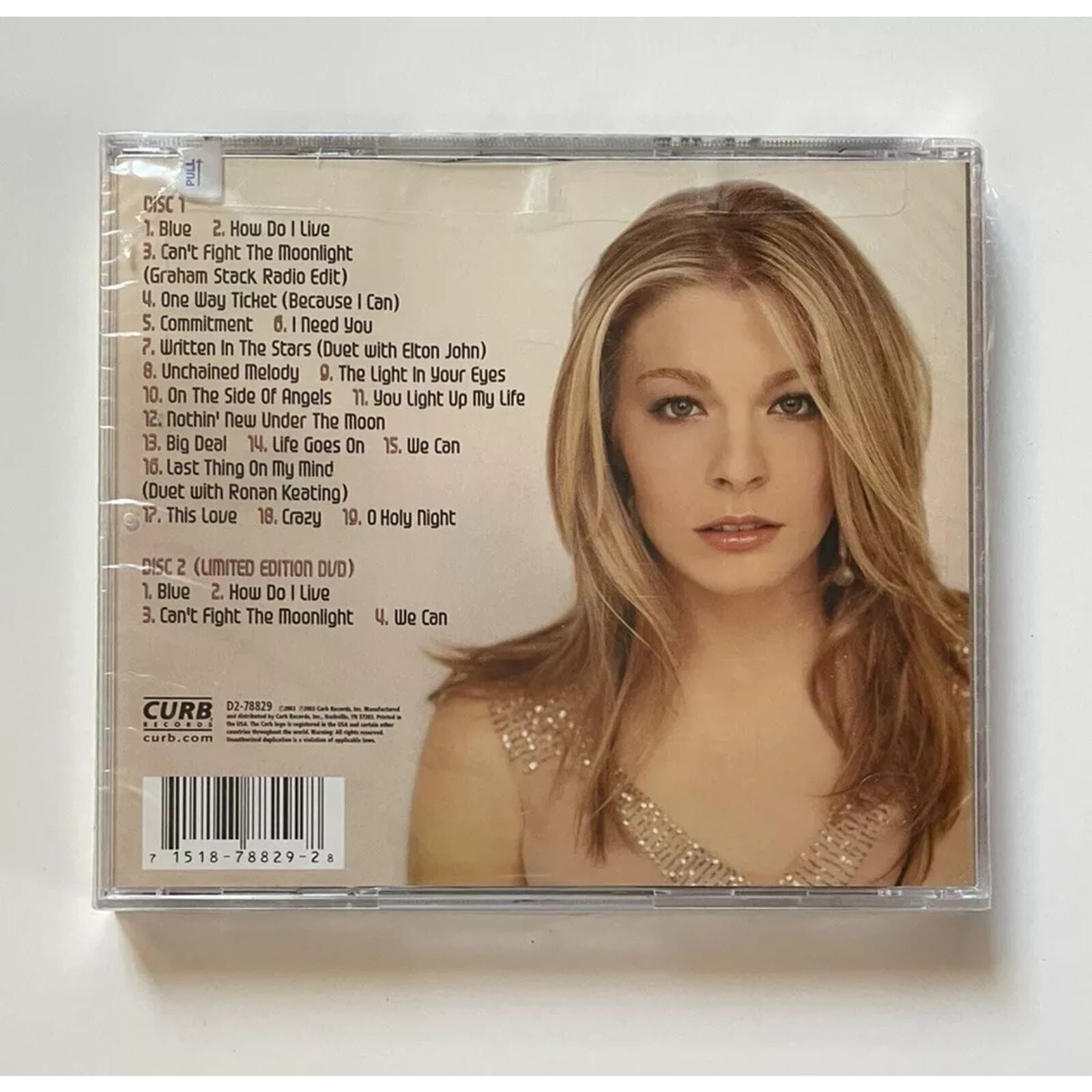 LeAnn Rimes Greatest Hits (DVD) Brand New