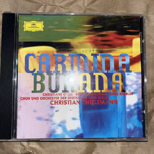 Carmina Burana by Orff / Thielemann / German Opera Berlin (CD, 1999)