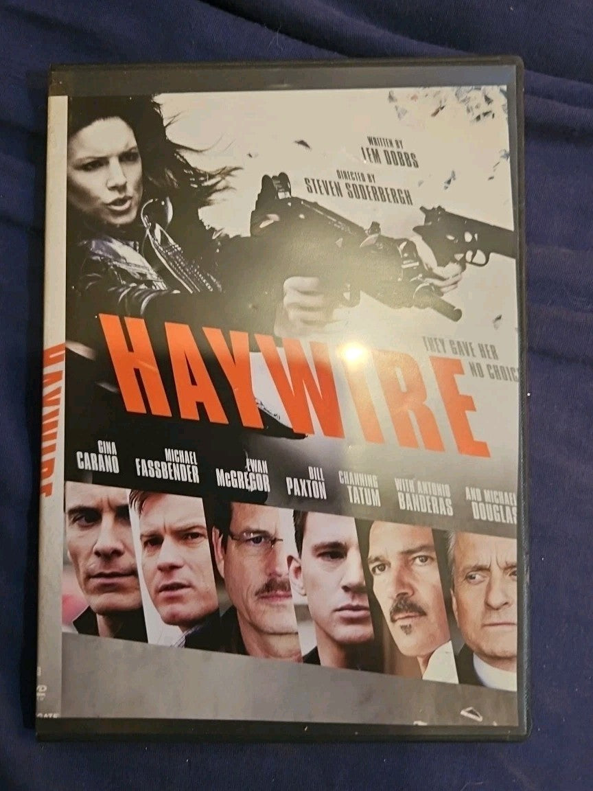 Haywire (DVD, 2011) Slimcase. Cropped Sleeve.