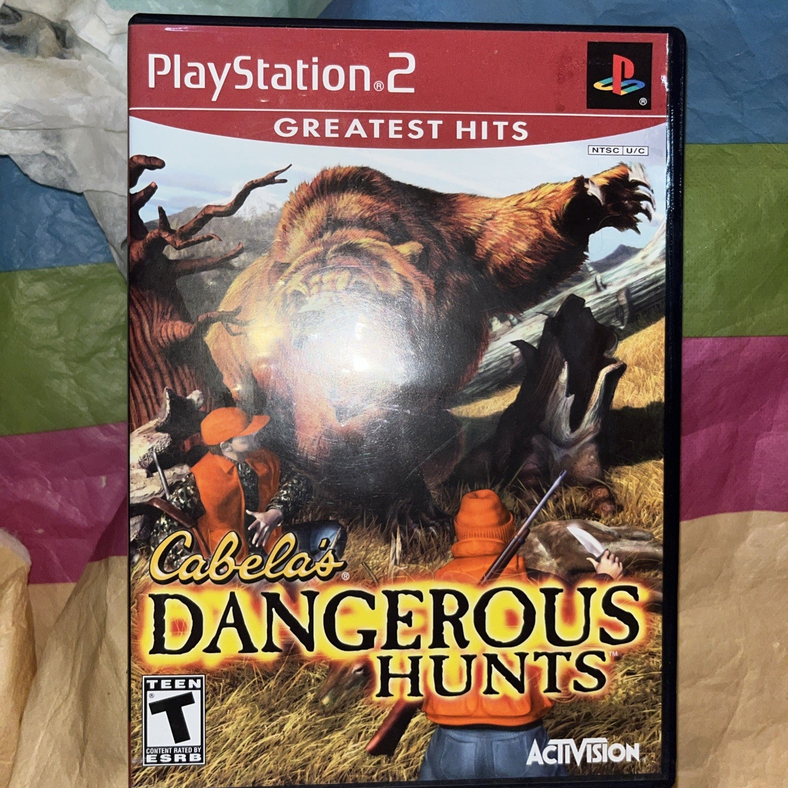 Cabela's Dangerous Hunts (PS2) Tested. W/Manual + Reg Card. Original Card