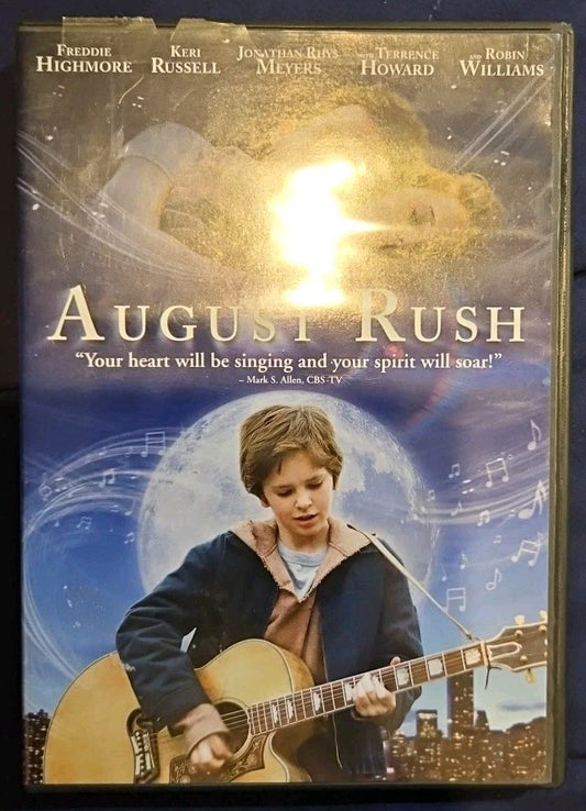 August Rush (DVD, 2007) Tested. New Case