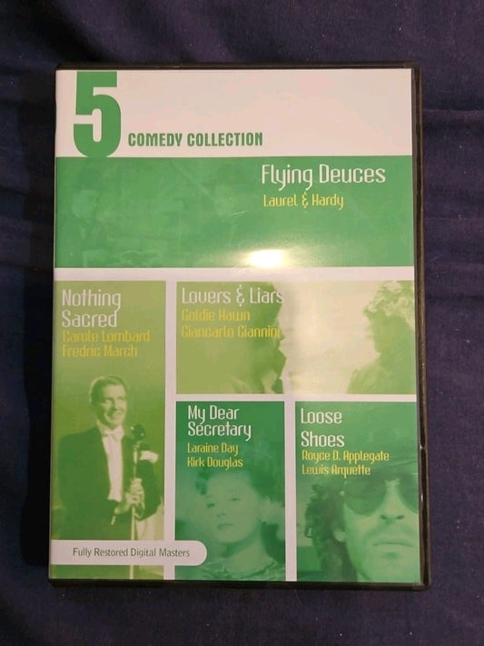 Flying Deuces / Nothing Sacred / Lovers & Liars / My Dear Secretary / Loose Shoe