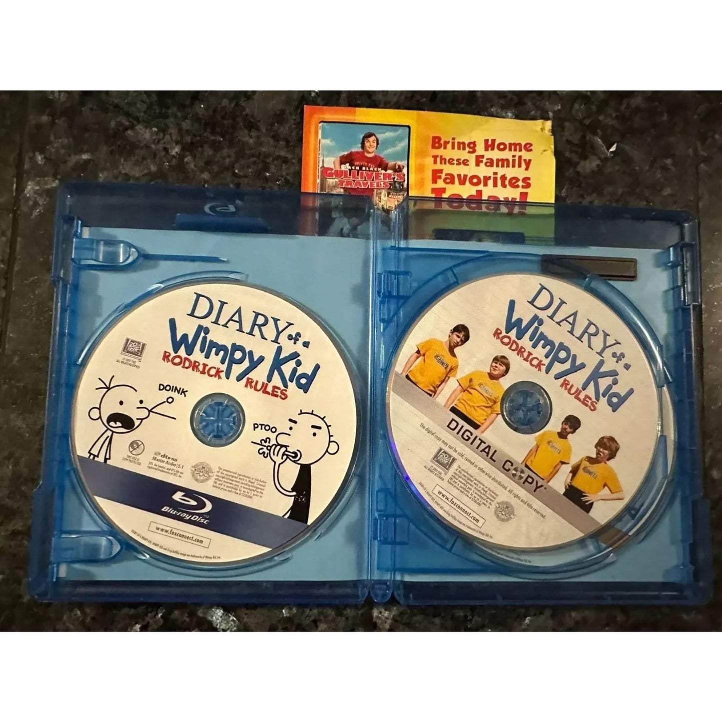 Diary of a Wimpy Kid: Roderick Rules (Bluray & Digital Copy)