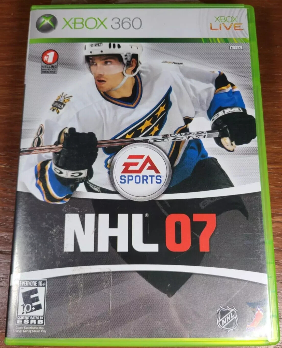 NHL 07 (Xbox 360, 2006) No Manual. Tested. New Case. Resealed.