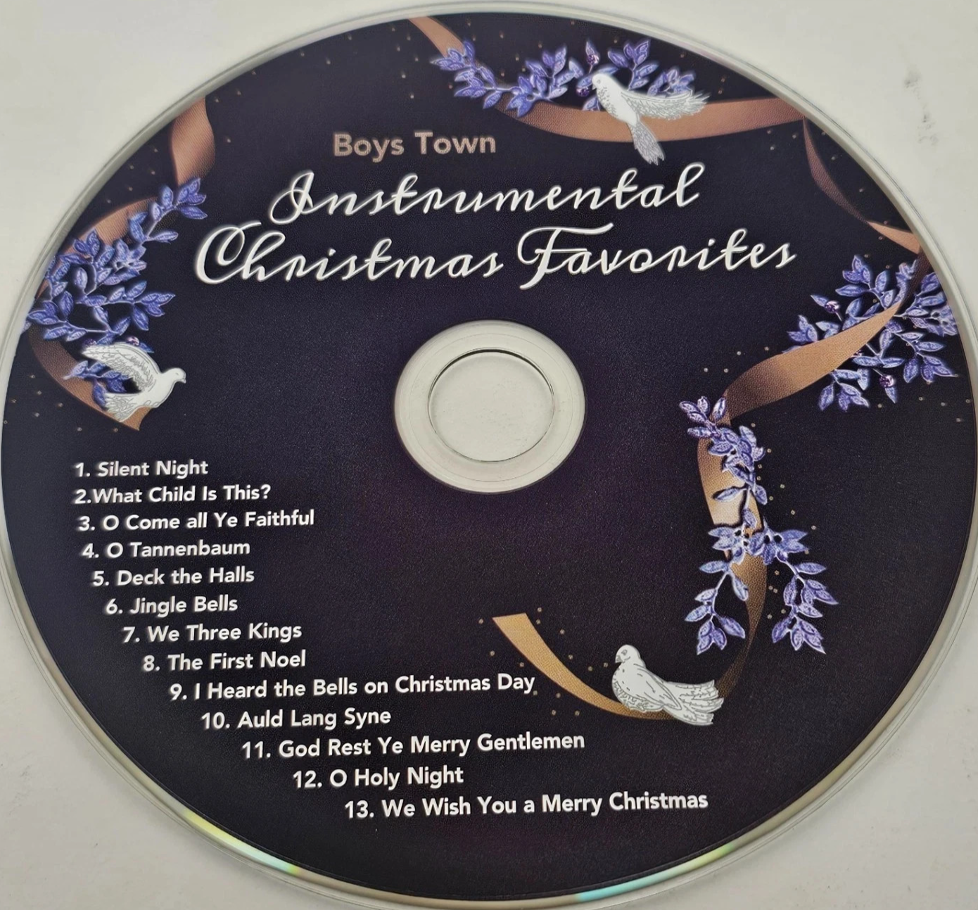 Boys Town Instrumental Christmas Favorites (CD) Disc Only