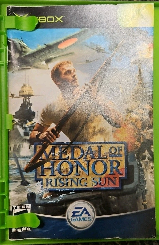 Medal of Honor: Rising Sun (XBox) Tested. No Scratches. New Case