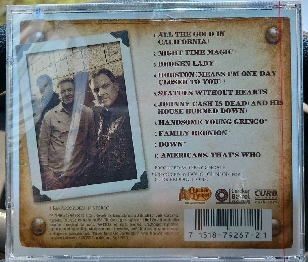 Larry Gatlin & The Gatlin Brother Classic Collection Cracker Barrel CD