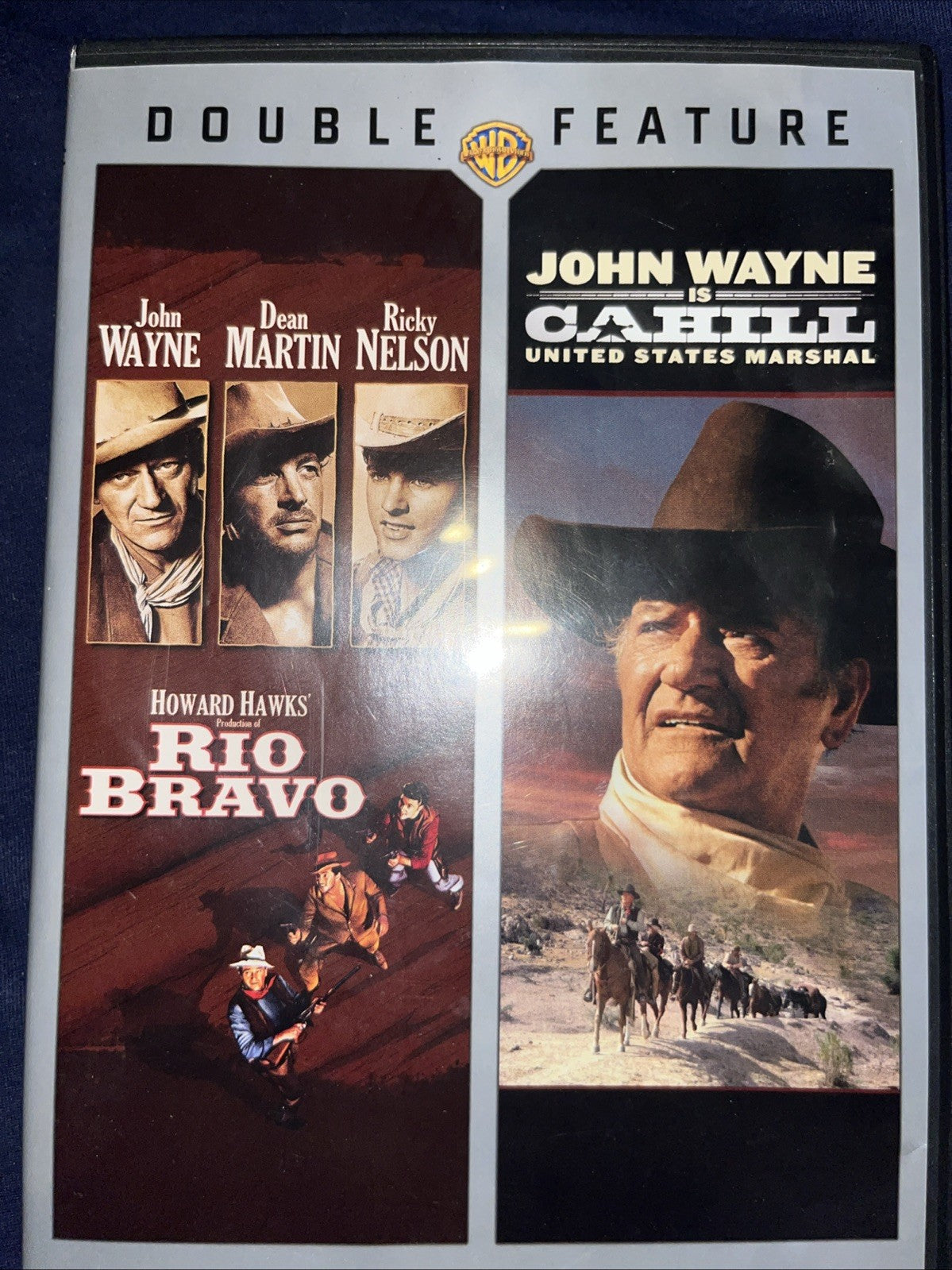 Rio Bravo/Cahill: United States Marshal (DVD 2 Disc) Sealed No Digital Download