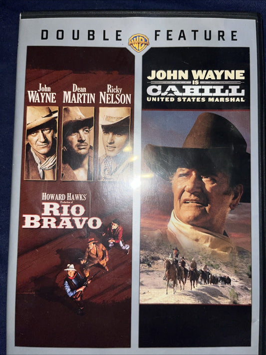 Rio Bravo/Cahill: United States Marshal (DVD 2 Disc) Sealed No Digital Download