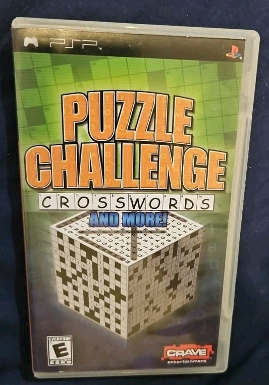 Puzzle Challenge Crosswords & More - PlayStation Portable (PSP) Tested