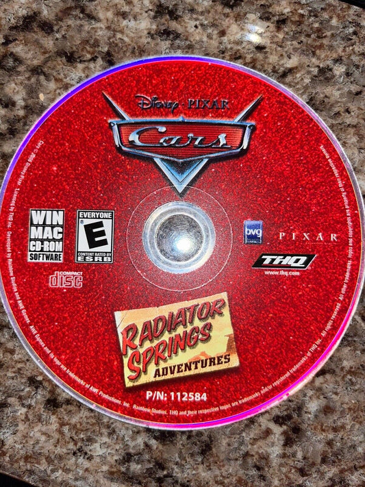 Cars: Radiator Springs Adventures (Windows/Mac, 2006) Replacement Disc