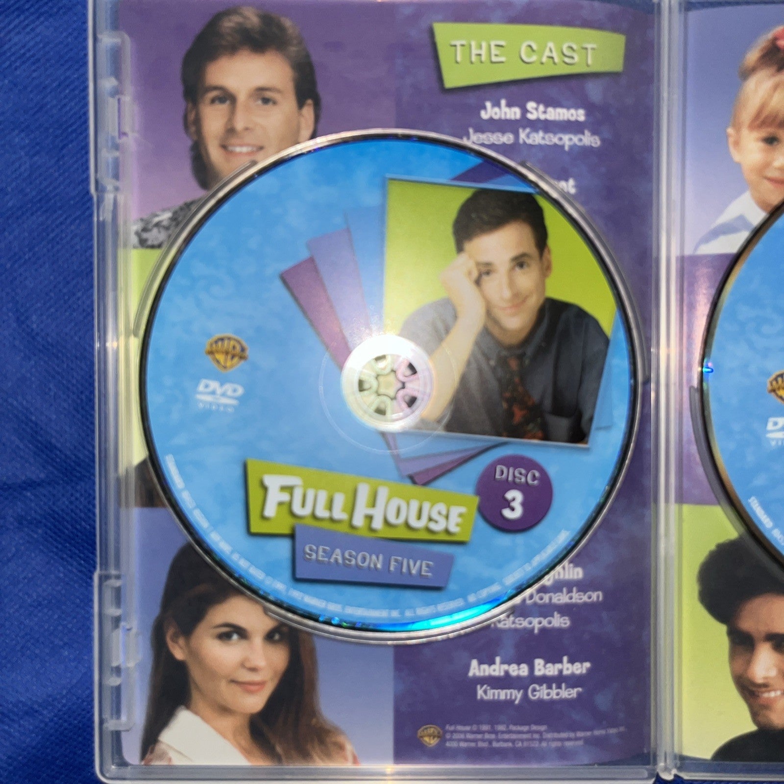 Full House: the Complete Fifth Season (DVD, 1991) Missing Outer Case