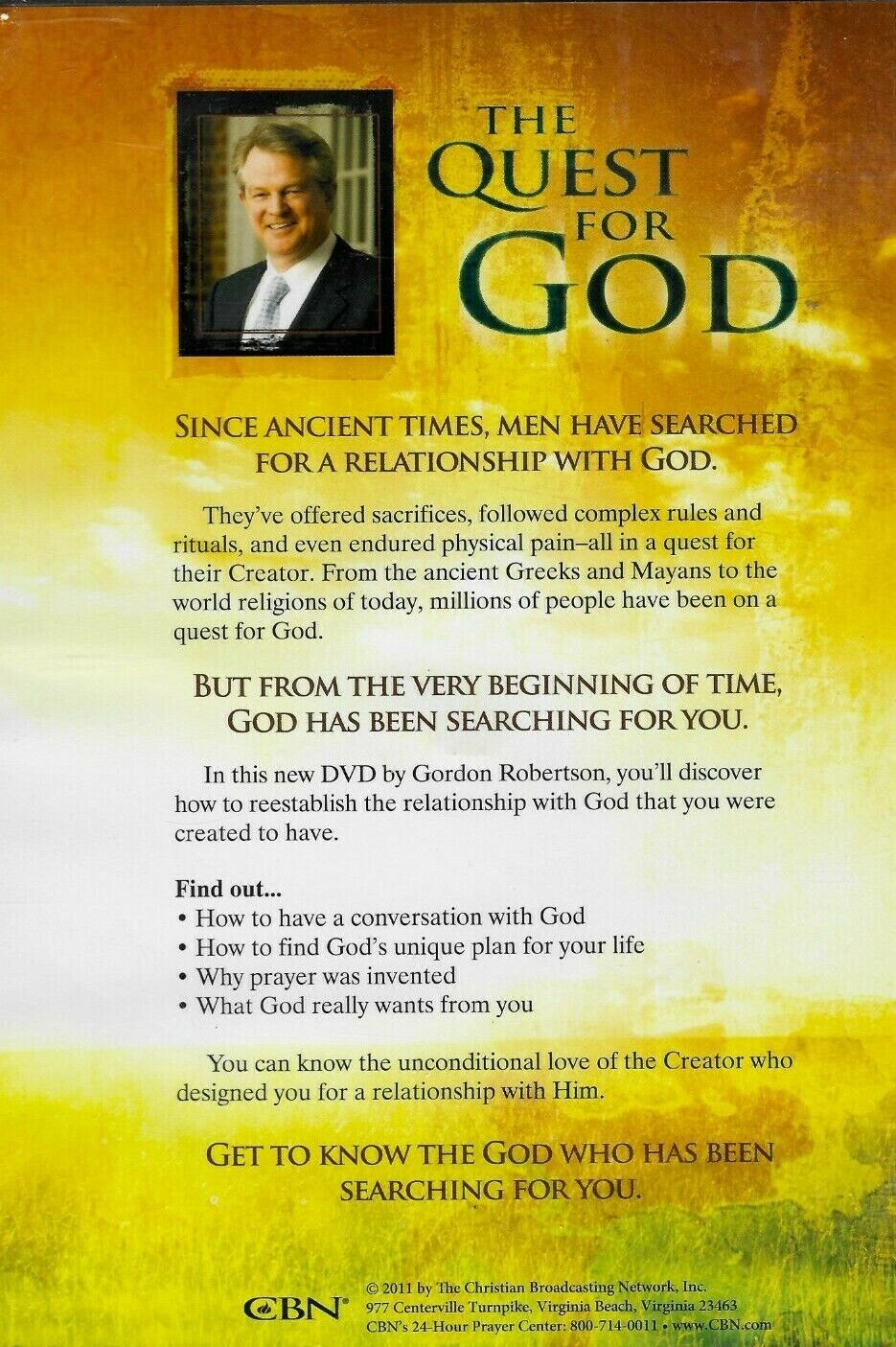 The Quest for God (DVD)