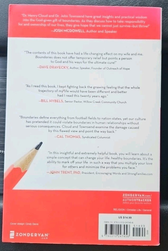 Boundaries : When to Say Yes, How to Say No, to Take Control of Your Life by...