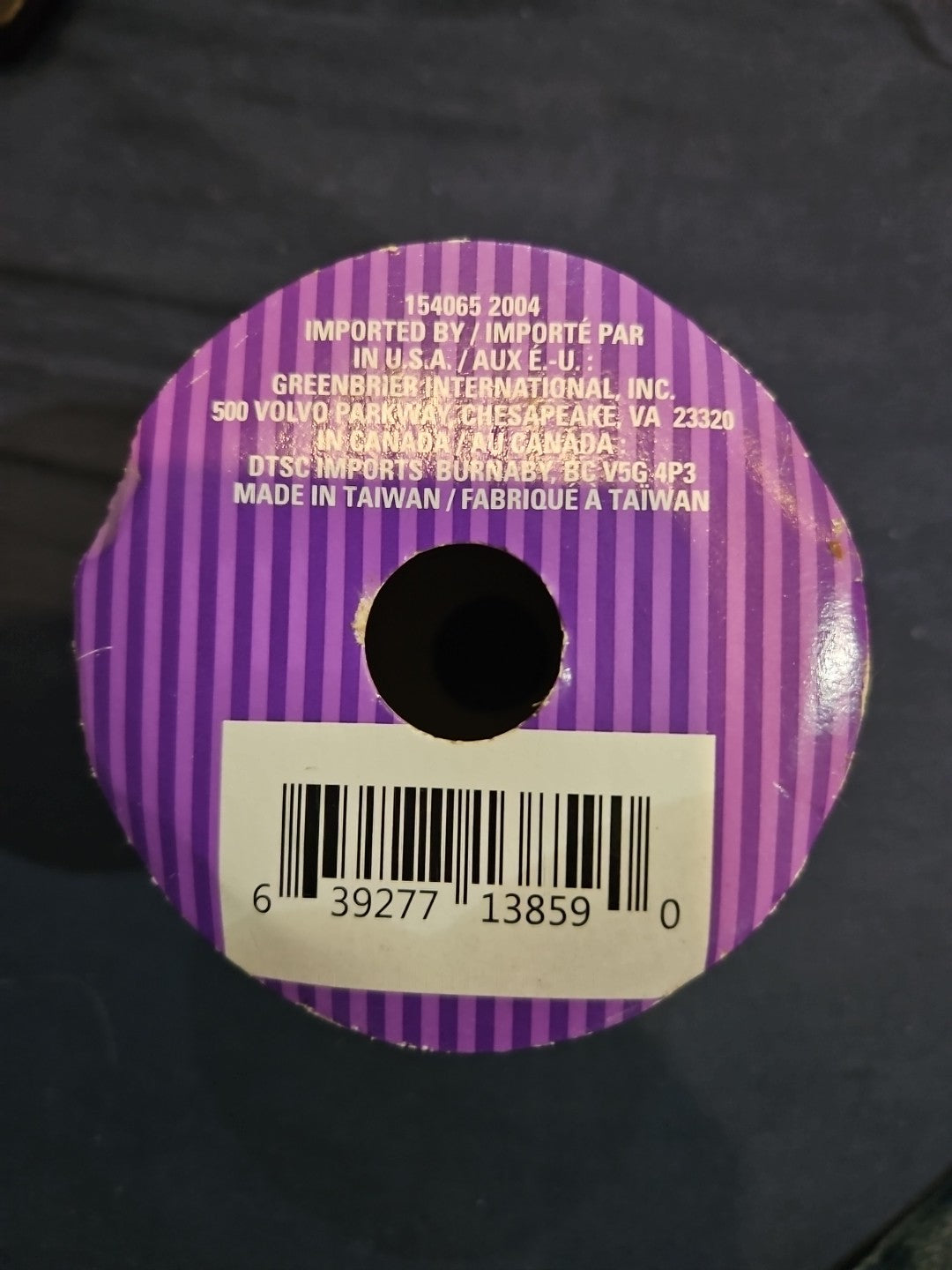 2 x Wire-Edged Ribbon Black and Orange 9 ft Each Crafters Square 2.5 in x 108 in