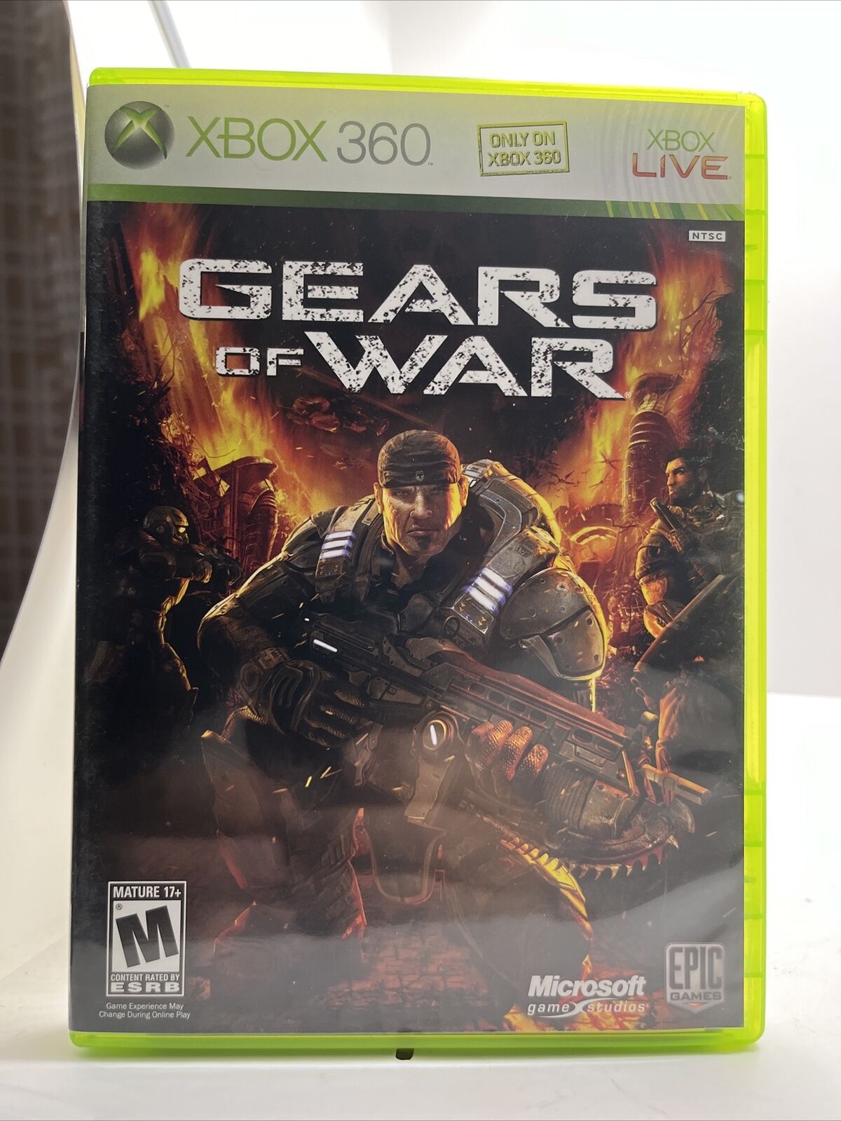 Xbox 360 Game Gears of War (Microsoft Xbox 360,) Complete Xbox 360 Game