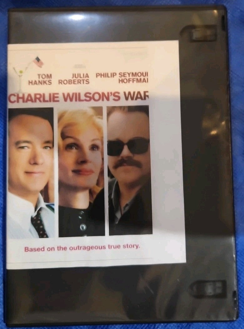 Charlie Wilson's War (DVD, 2007) Slim Case. Artwork Cropped. Tested