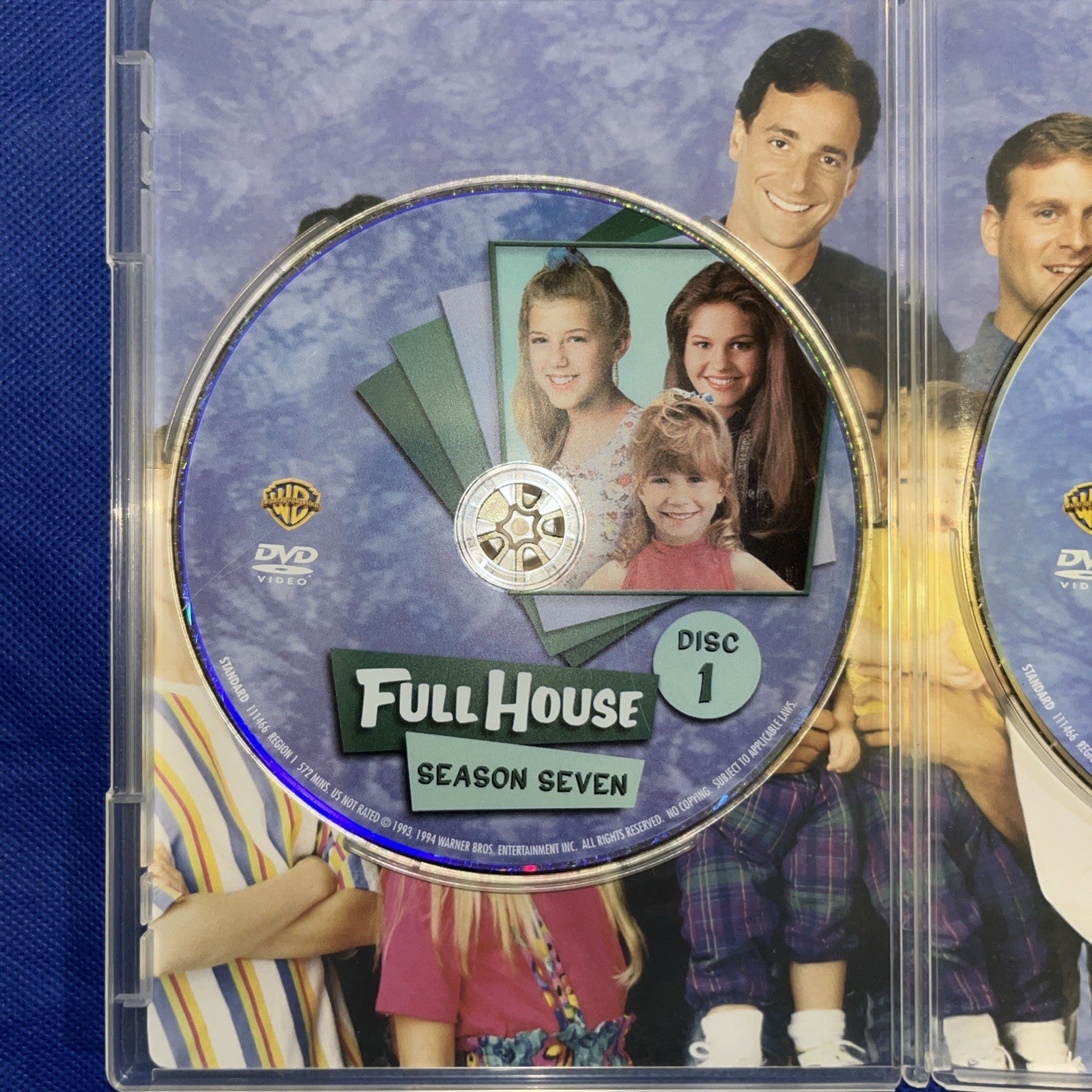 Full House: the Complete Seventh Season (DVD, 1993) Missing Outer Cover