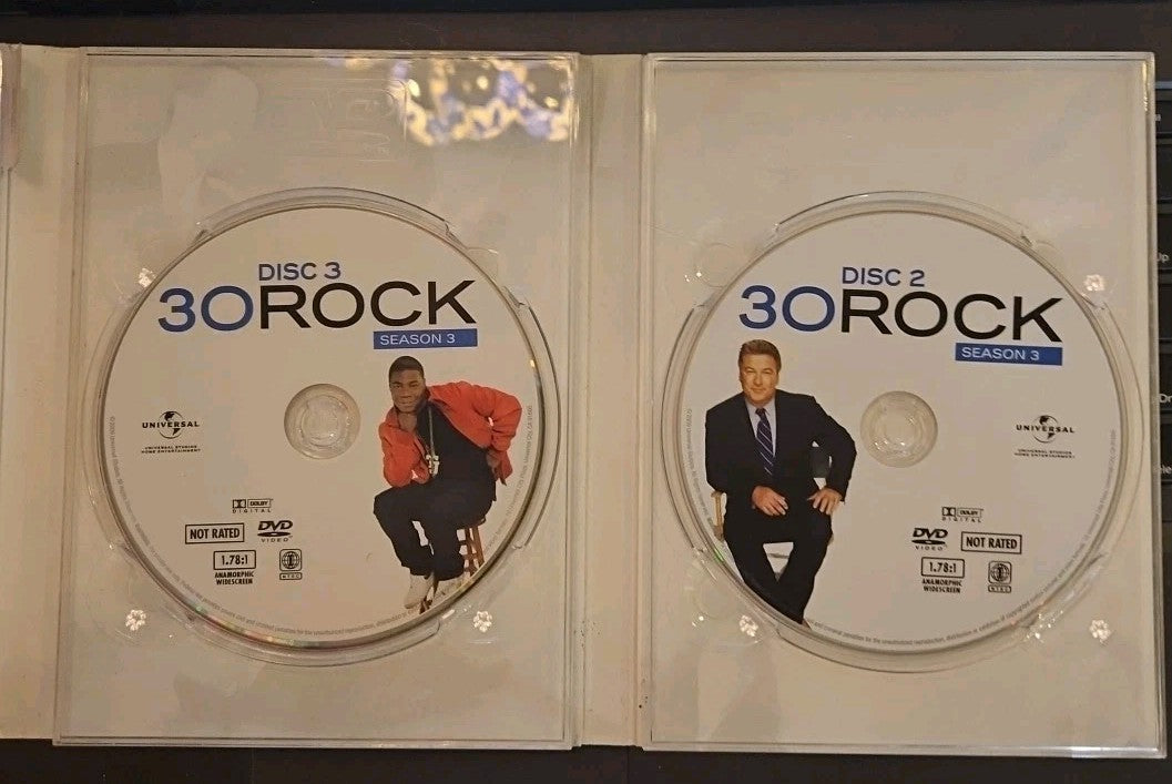 30 Rock Season 3 (DVD) MISSING OUTER SLEEVE