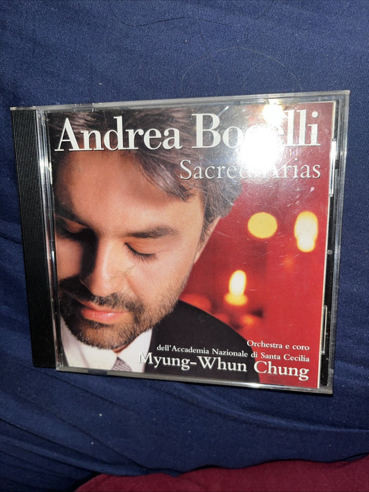 Sacred Arias by Bocelli, Andrea (CD, 1999)