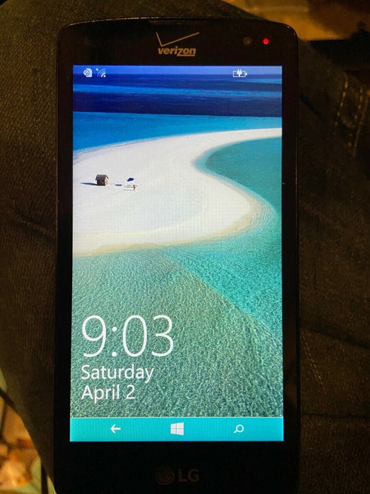 LG Lancet VS820 - 8GB - Black (Verizon) Smartphone Windows Phone 8.1
