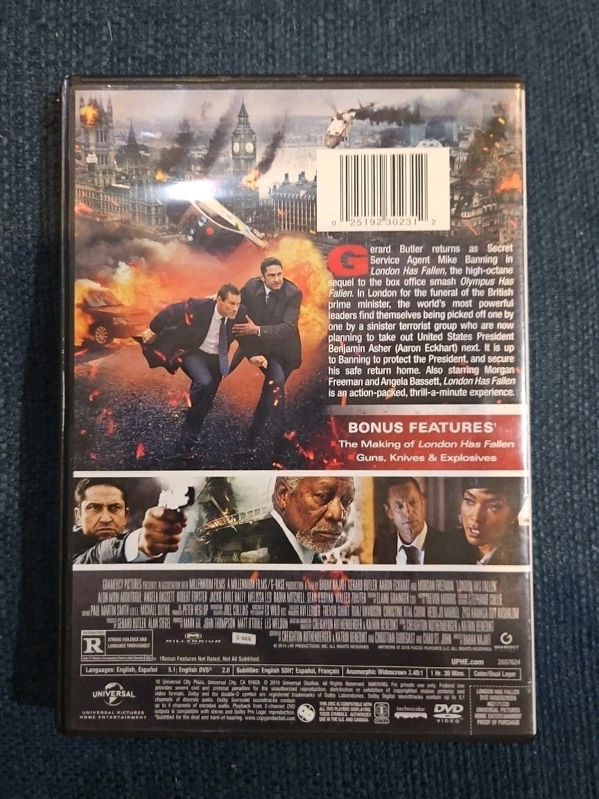 London Has Fallen (DVD, 2016)