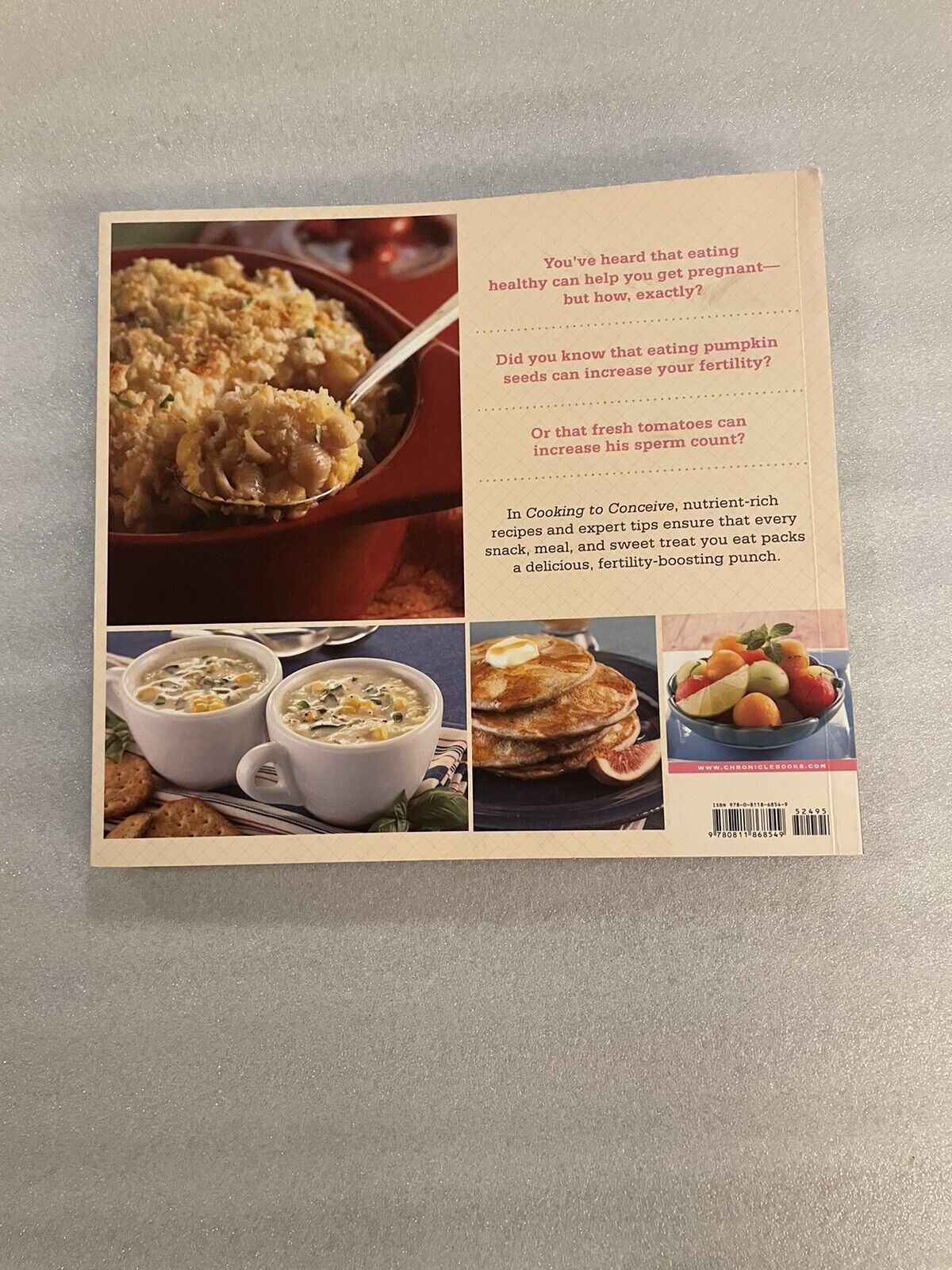 Cooking to Conceive : Fertility-Boosting Foods and Recipes to Help You Get...