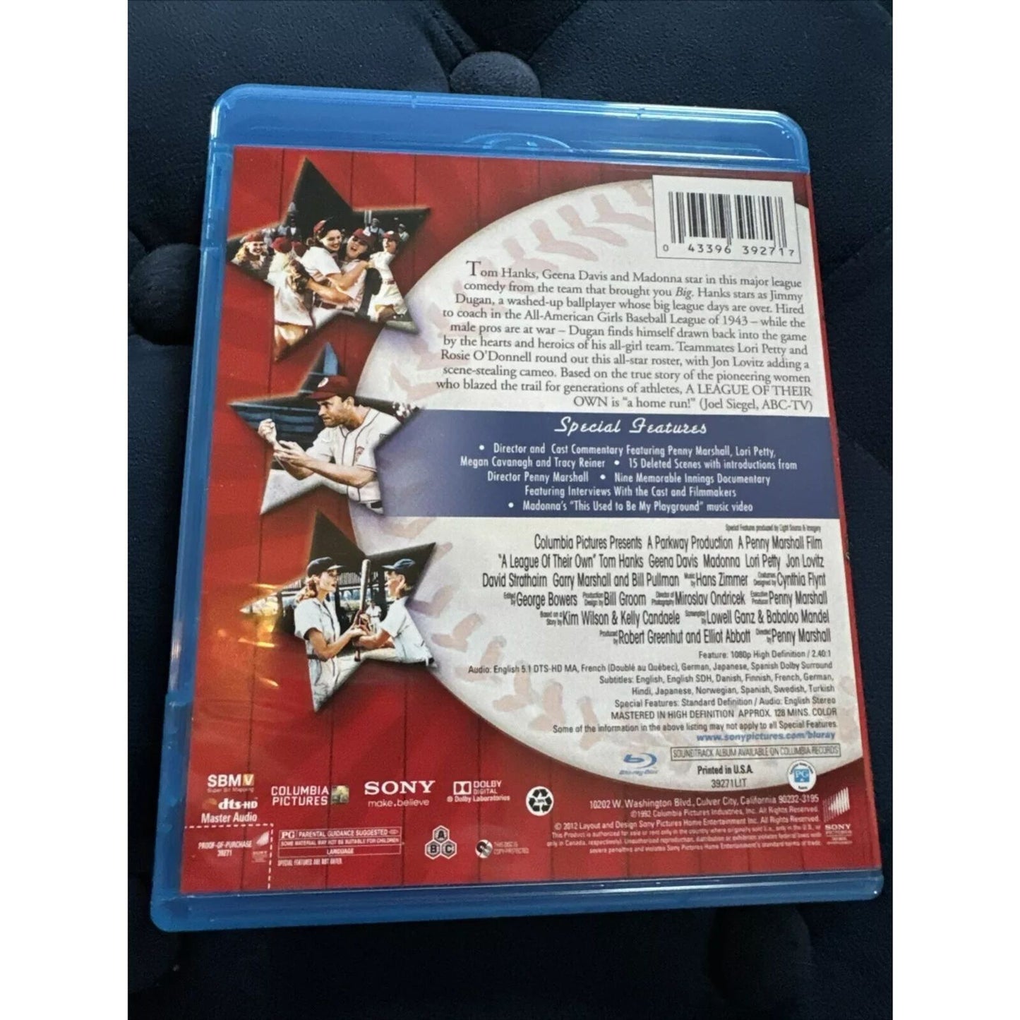 A League of Their Own (Bluray) Brand New