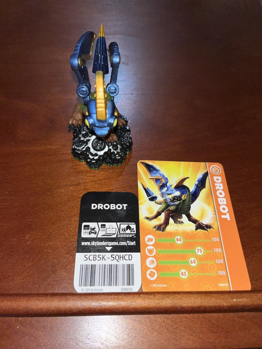 Skylanders Drobot With Cards
