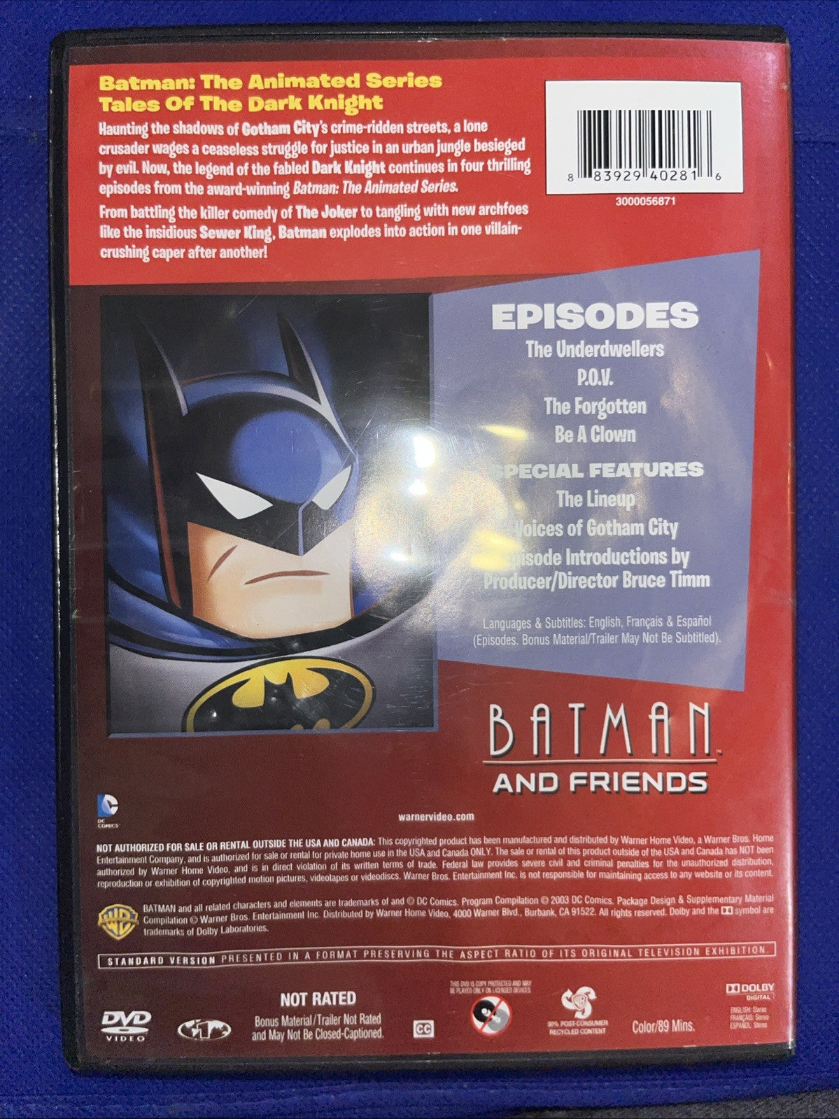 Batman and Friends (DVD, 2014)