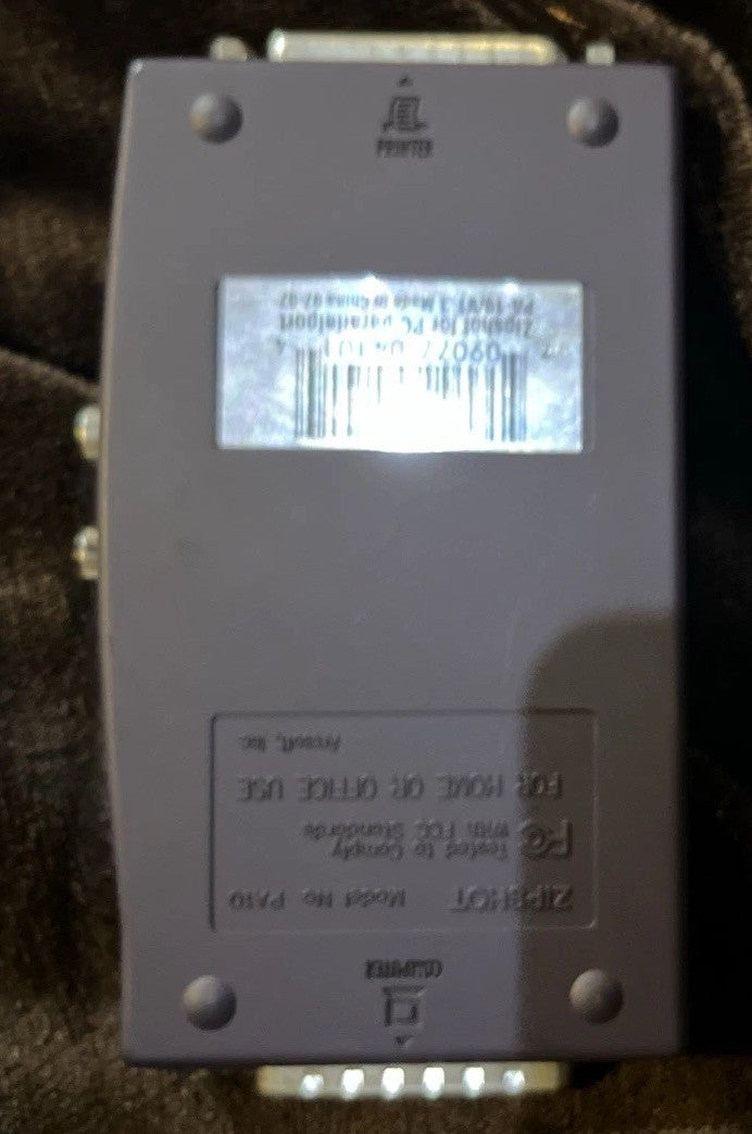 Arcsoft Zipshot digitizer Serial Parallel Port Camera  Capture vintage