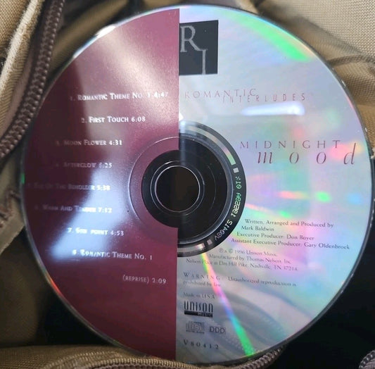 Romantic Interludes Midnight Mood (CD) DISC ONLY