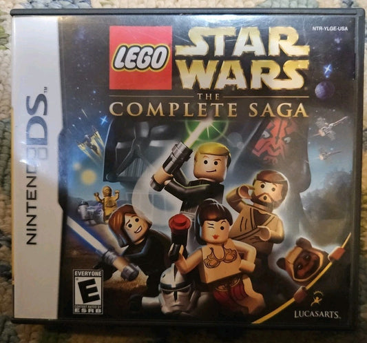Lego Star Wars: Complete Saga  Nintendo DS. No Game. Case + Artwork ONLY