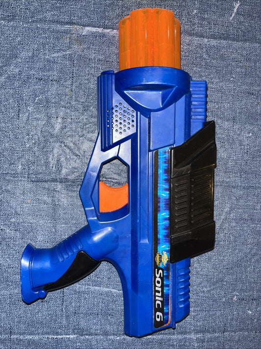 Soft Dart Sonic 6 Pump Action 6 Round Pistol With Sounds