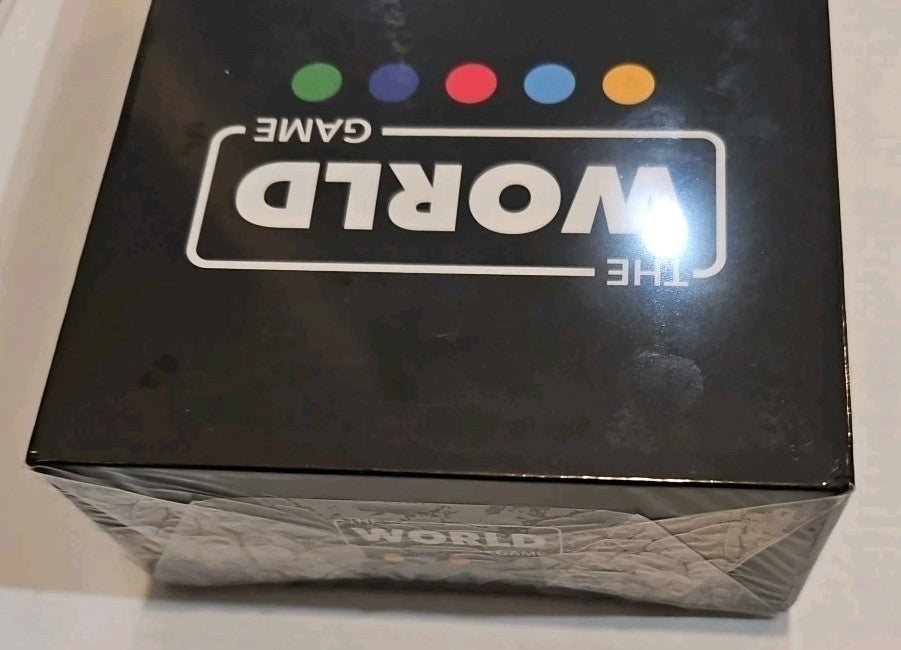 THE WORLD GAME The Ultimate Geography Card Game BRAND NEW SEALED Fun Family Kids