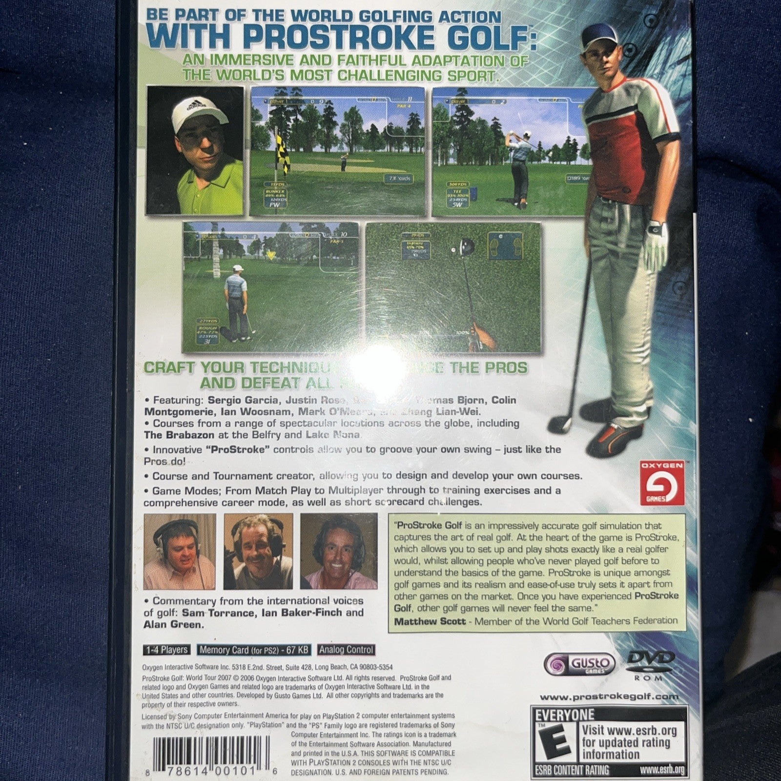ProStroke Golf: World Tour 2007 (Sony PlayStation 2, 2006)