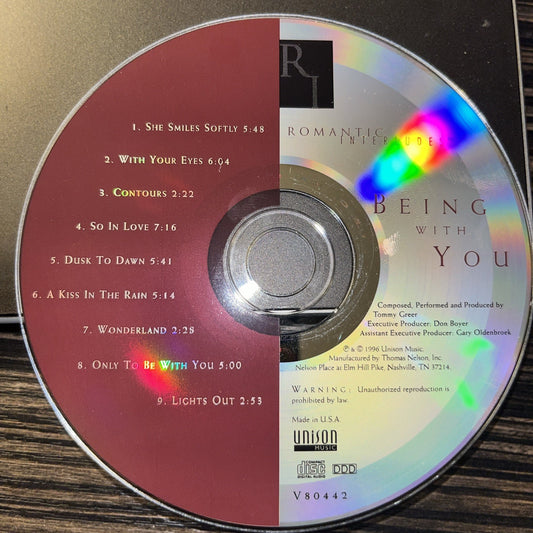 Romantic Interludes Being With You (CD) Disc Only