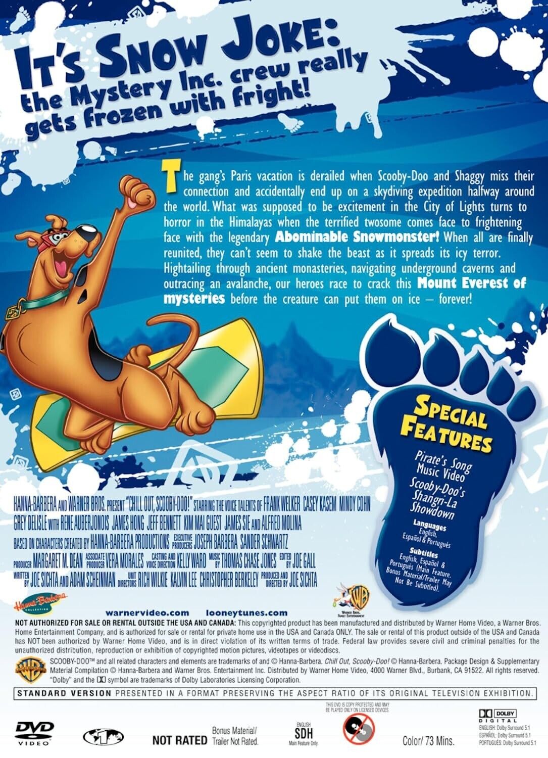 Chill Out, Scooby-Doo! (DVD, 2007)