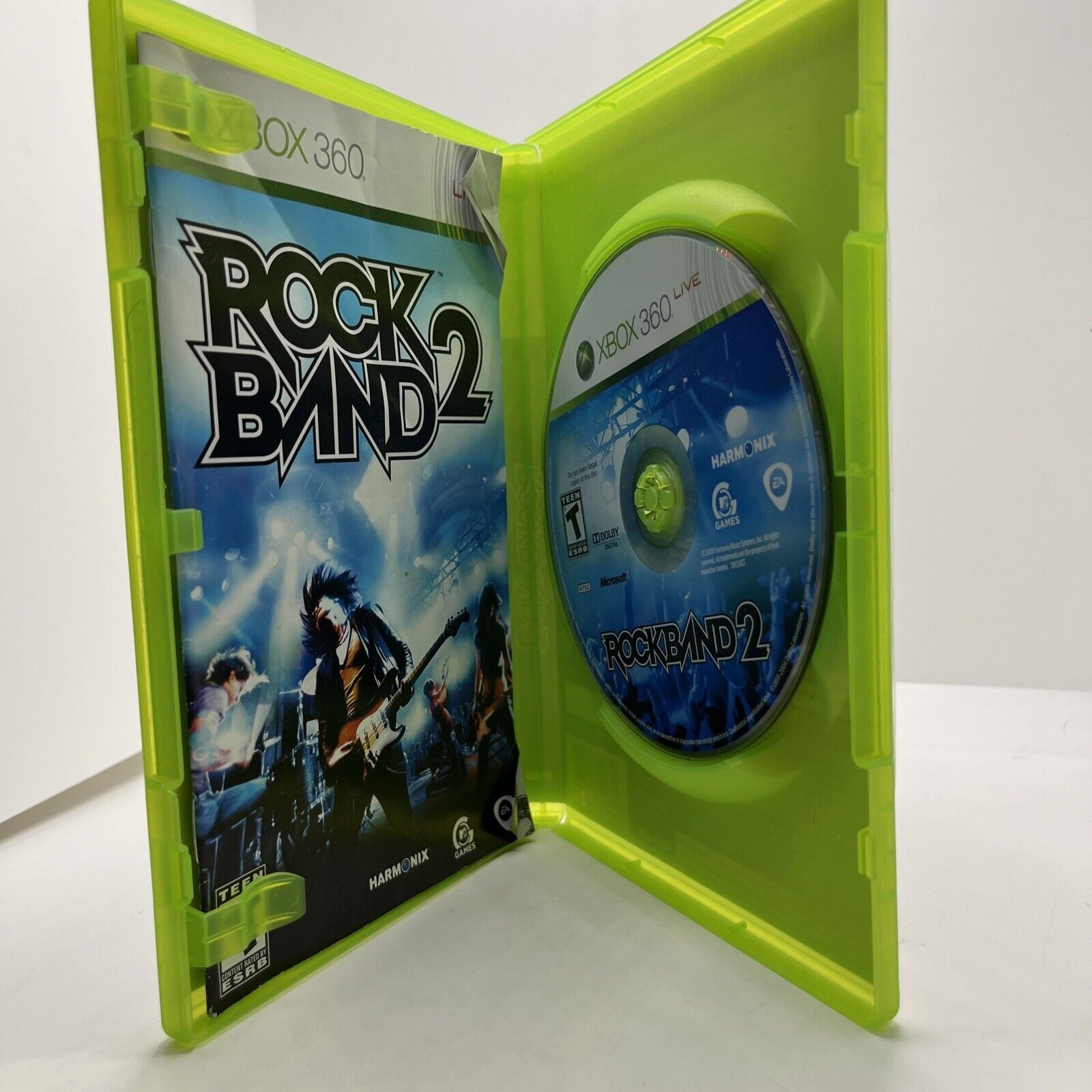 Rock Band 2 (Microsoft Xbox 360, 2008)