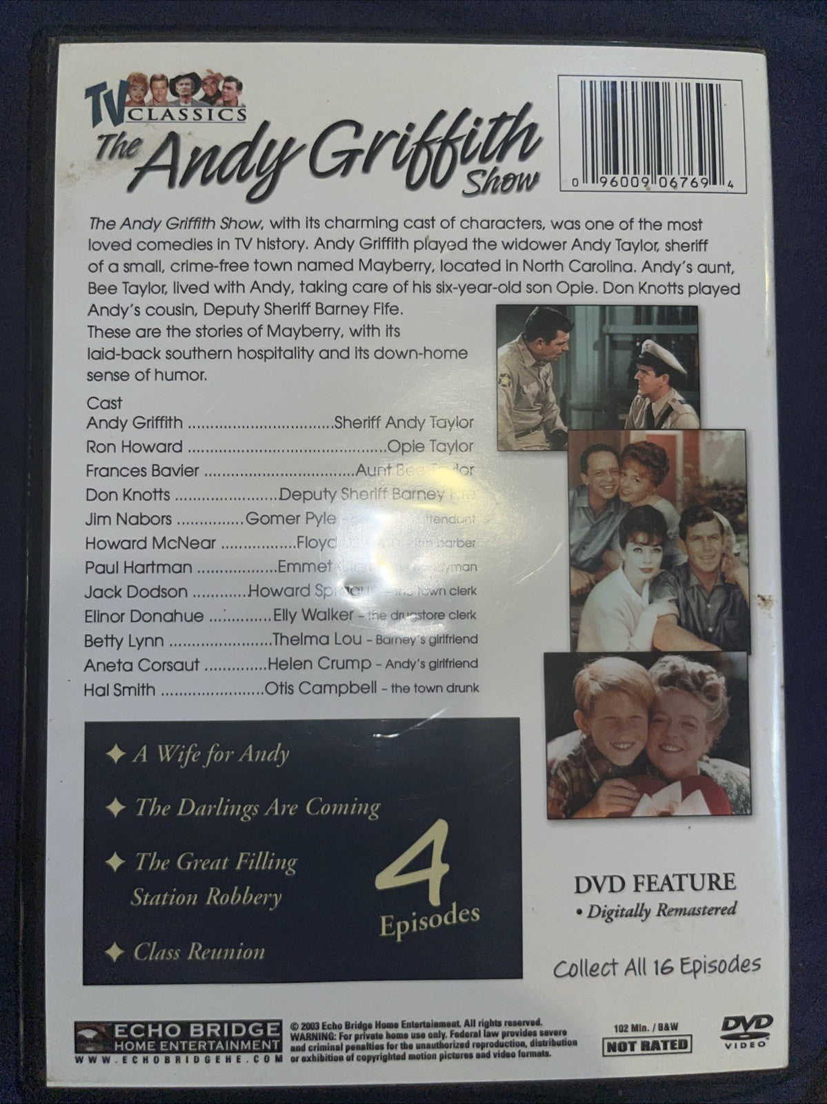 Andy Griffith Show: Vol. 4 (DVD, 1963)