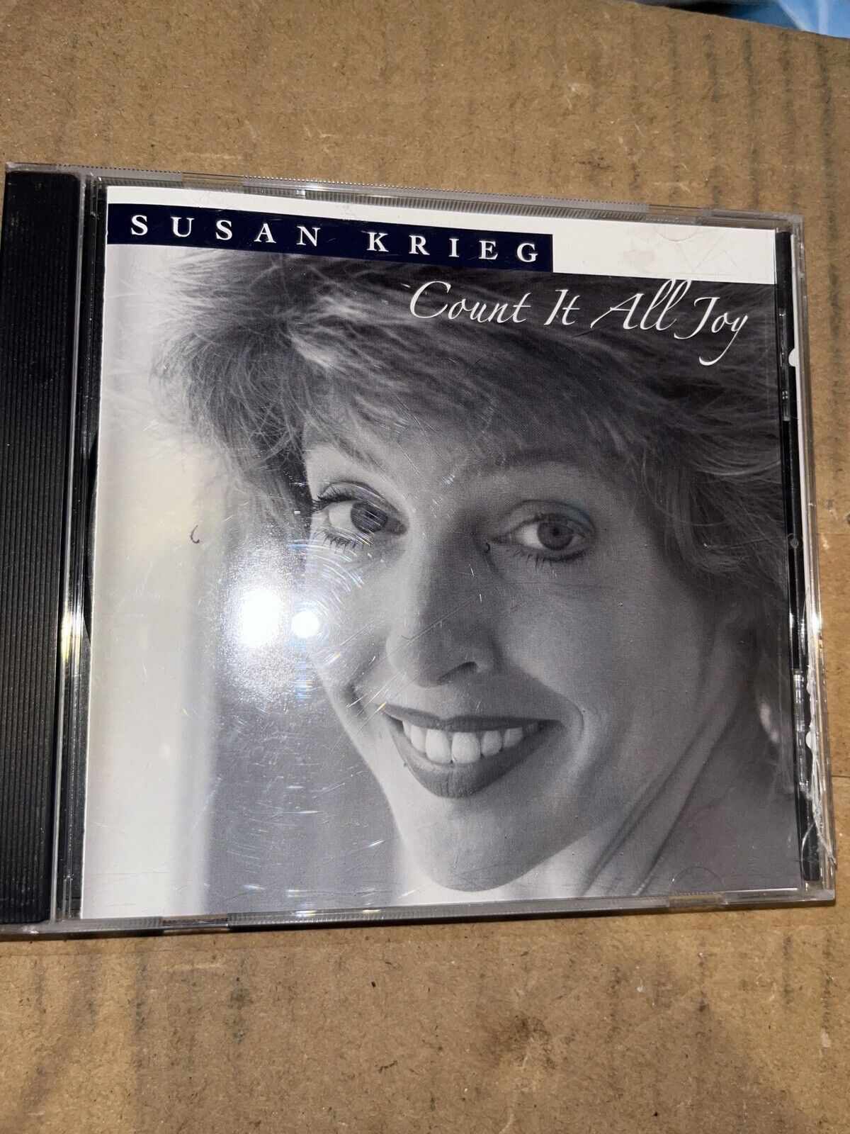 SUSAN KRIEG COUNT IT ALL JOY CD Christian Music  Multiple Sclerosis