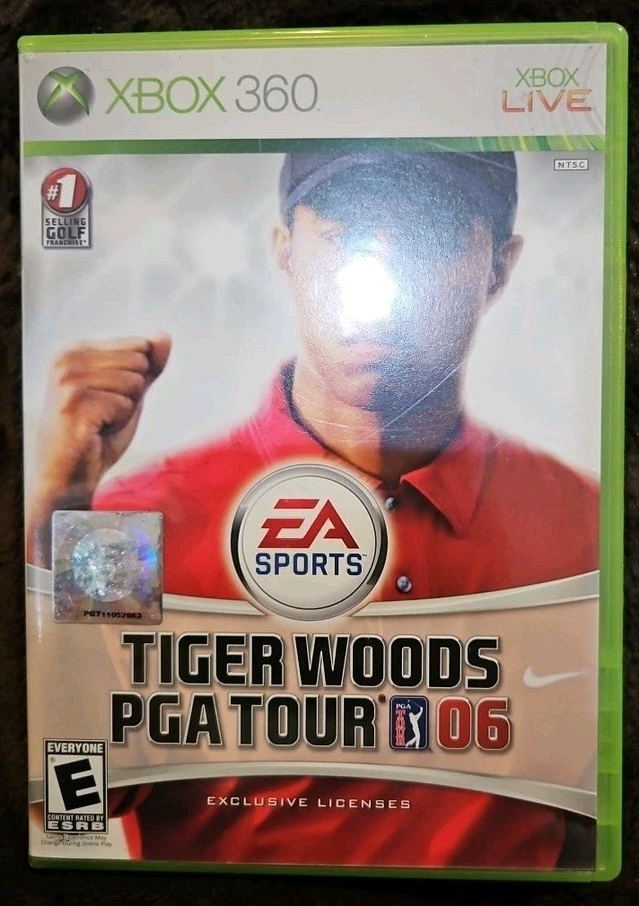 Tiger Woods PGA Tour 2006 (XBox 360) No Game. Case + Artwork + Manual