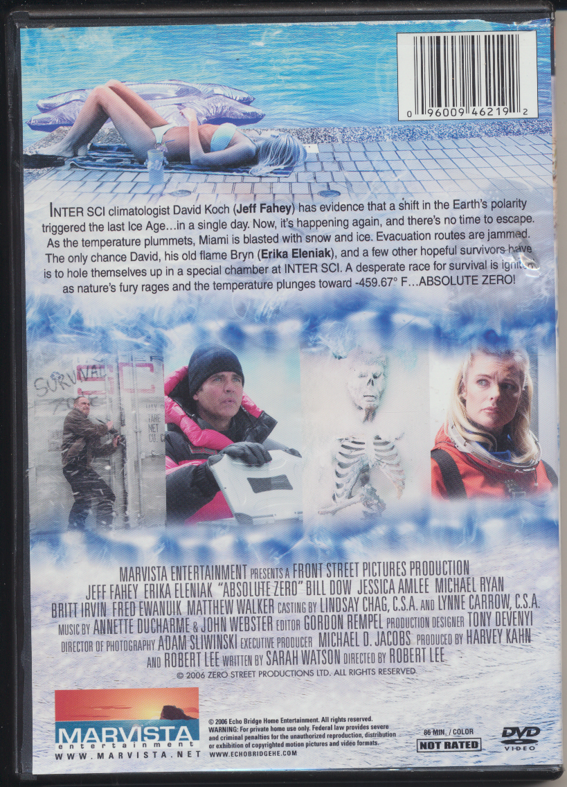 Absolute Zero (DVD, 2006)
