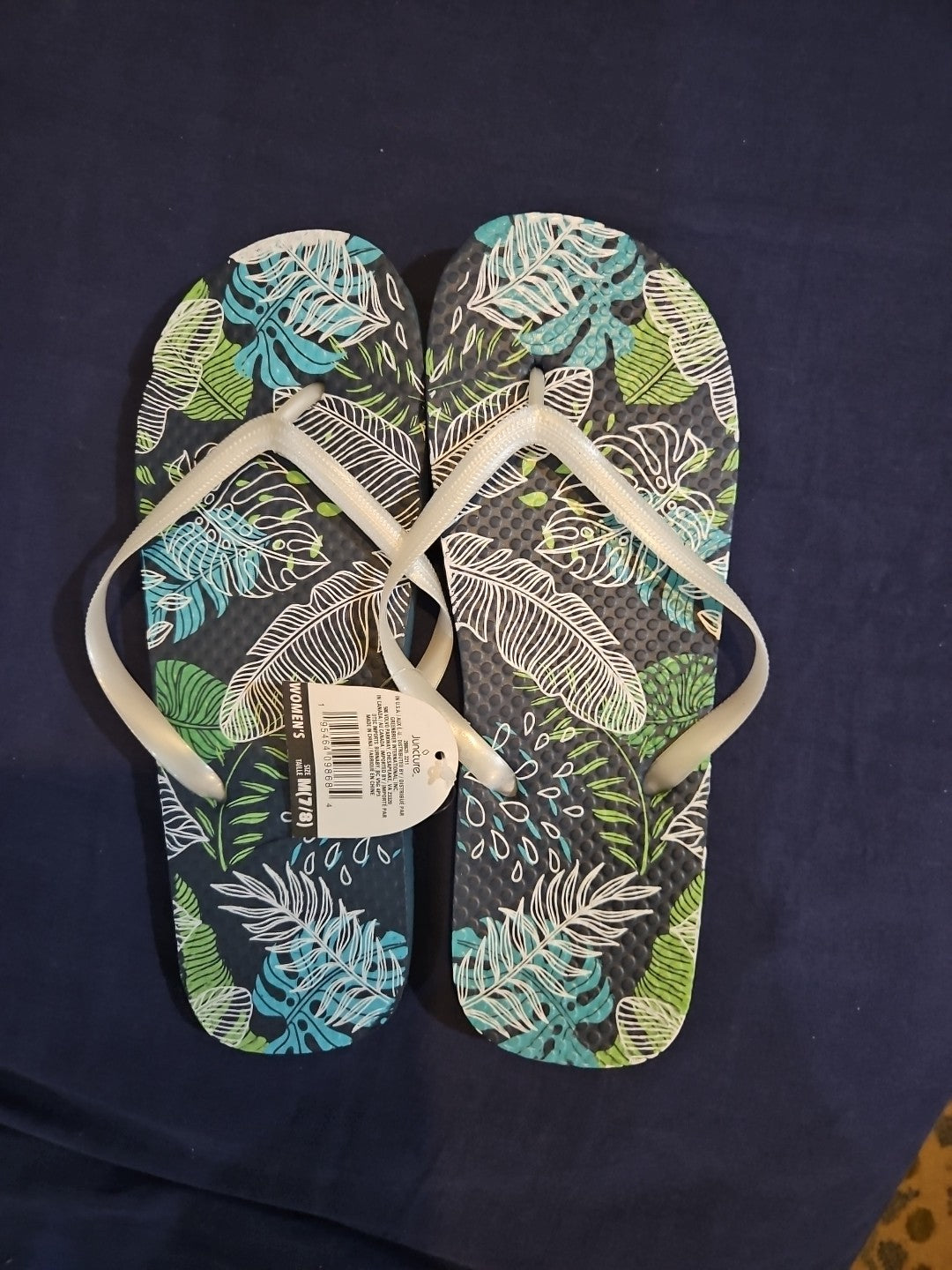 Juncture Women's Size 7/8 Flip Flops- New