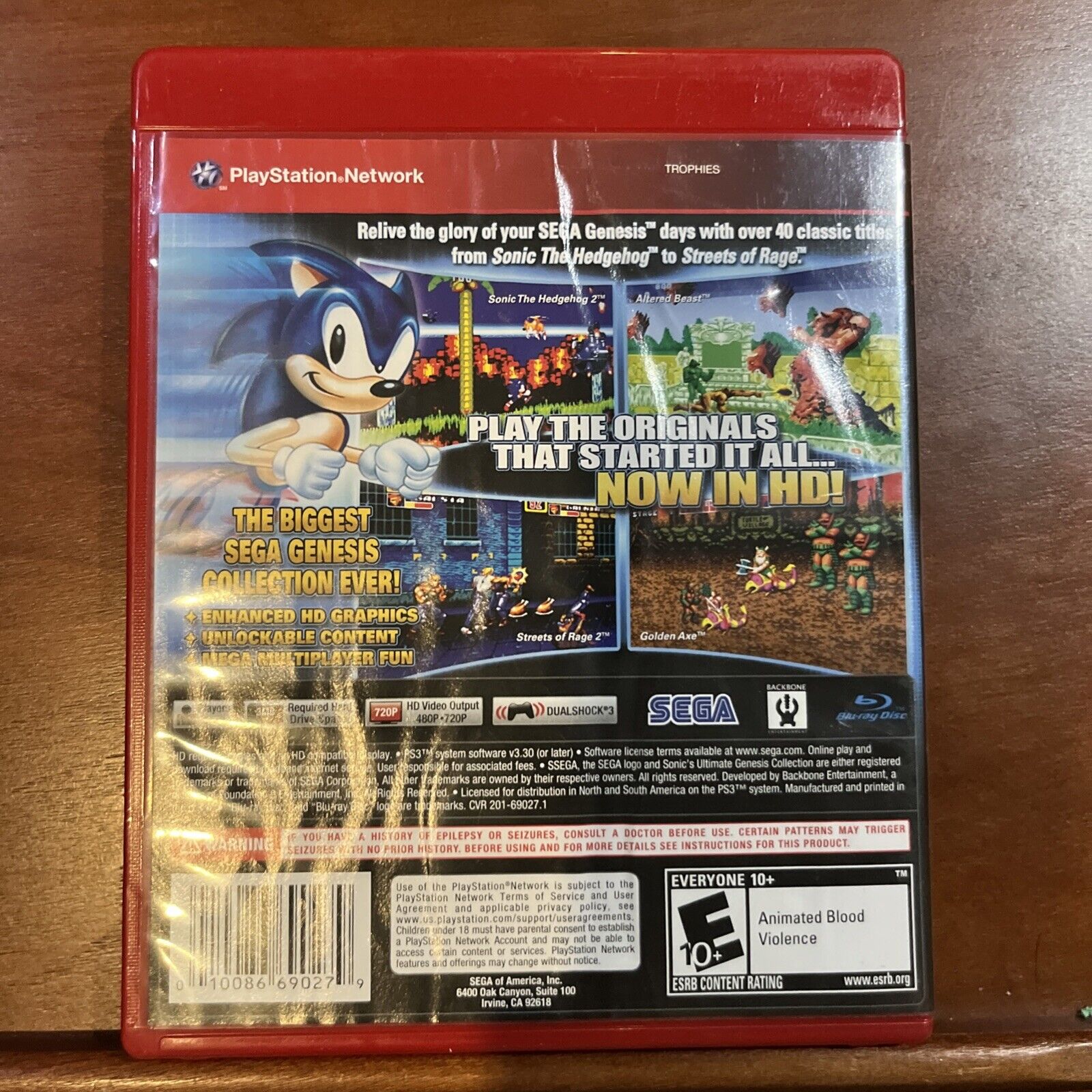 Sonic Ultimate Genesis Collection - Sony PlayStation 3