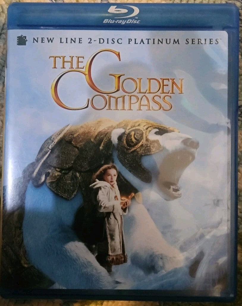 The Golden Compass (Blu-ray, 2007) New. No Digital Download
